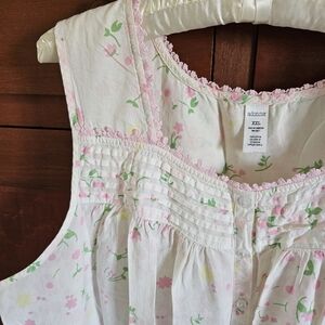 Adonna Pink and Green Floral Nightgown Xxl